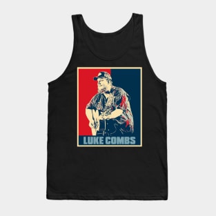 Luke Combs Concert Hope Poster Art Tank Top